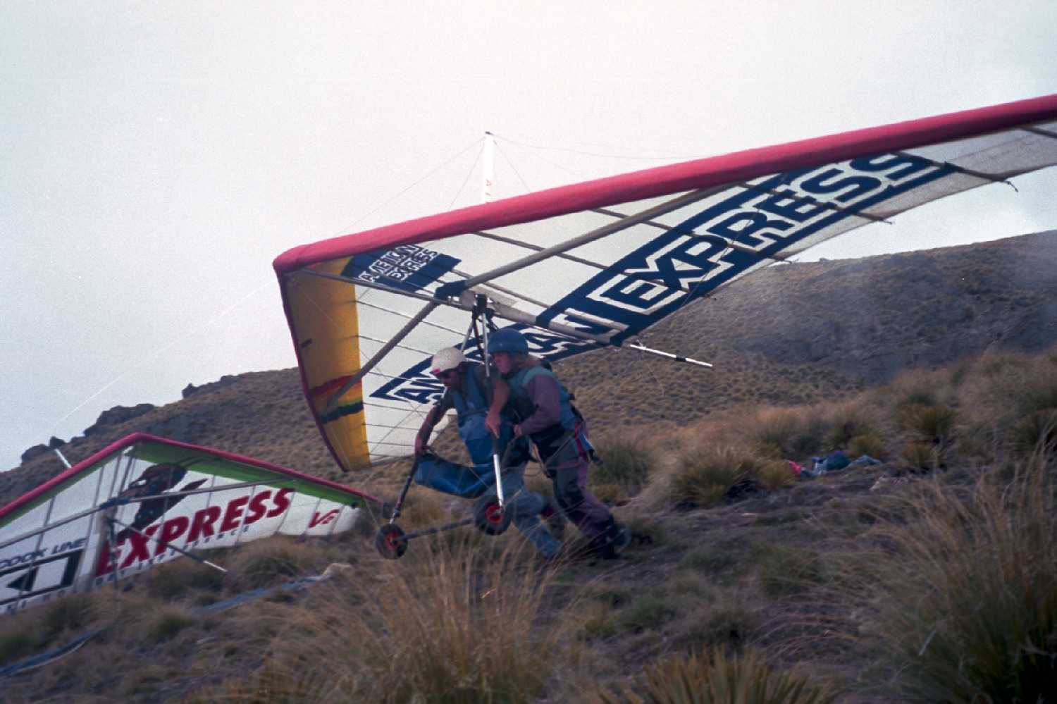 Hang gliding