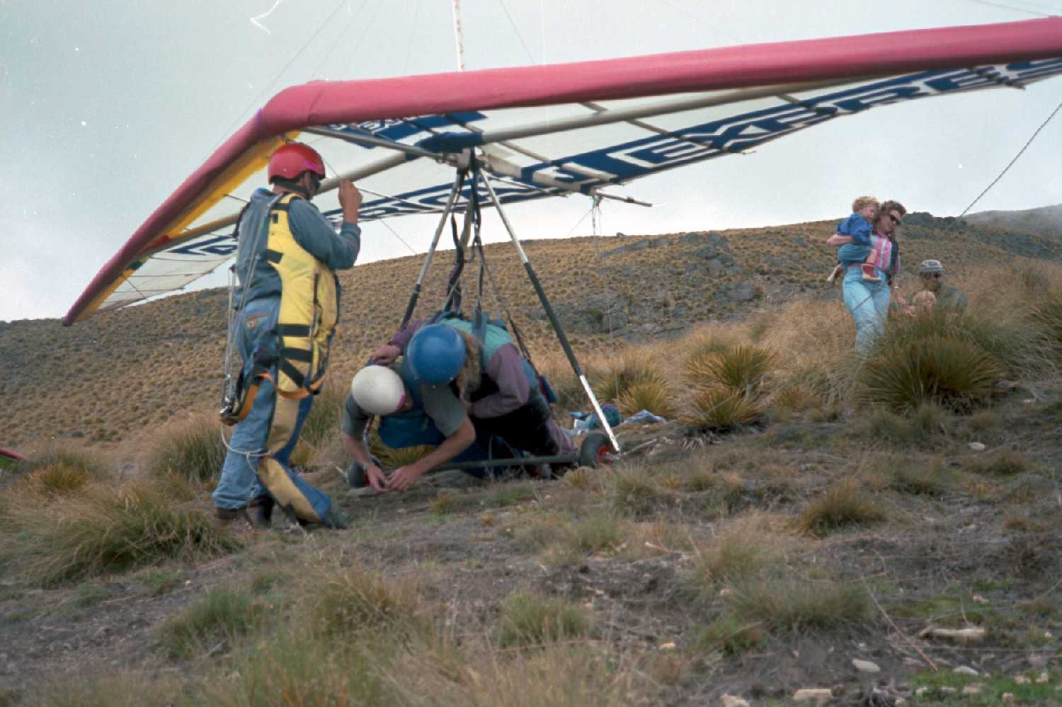 Hang gliding